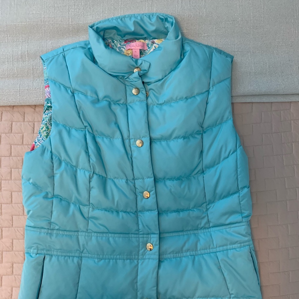 Lilly Pulitzer puffer vest